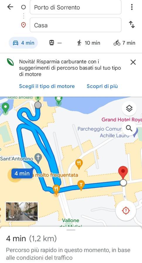 Petra Luxury Sorrento B&B Eksteriør billede